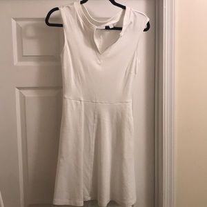 White summer dress